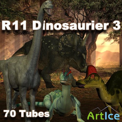 PNG Cliparts - Dinosaurier 3