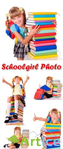 Stock Photo - School girl