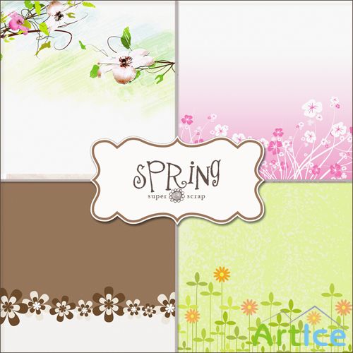 Textures - Spring Backgrounds #6