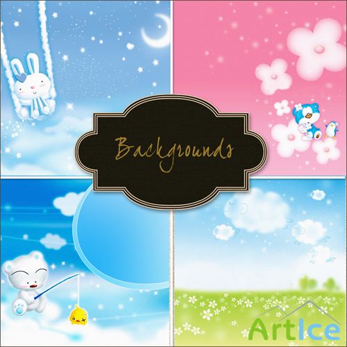 Colored Baby Backgrounds