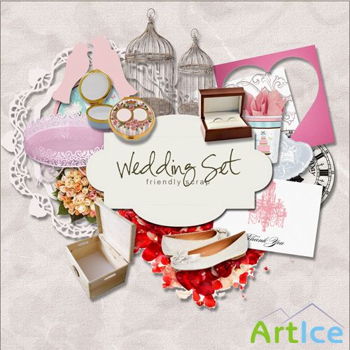 Scrap-kit - Wedding Elemeents Set