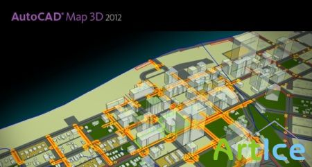 Autodesk AutoCAD Map 3D Enterprise 2012 x32/x64 ISZ
