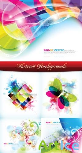 Abstract Backgrounds - Stock Vectors |   
