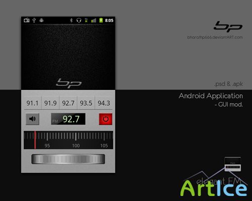 Android: elegant FM