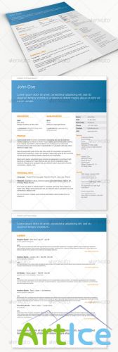 GraphicRiver Get Minimal - Resume 01 RETAIL