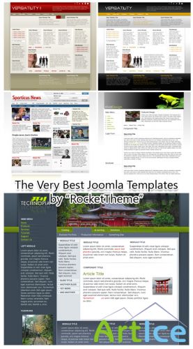40 Very Best Joomla Templates by RocketTheme