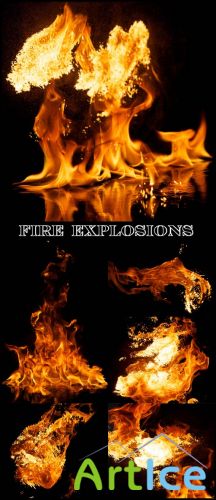 Fire Explosions - Stock Photos