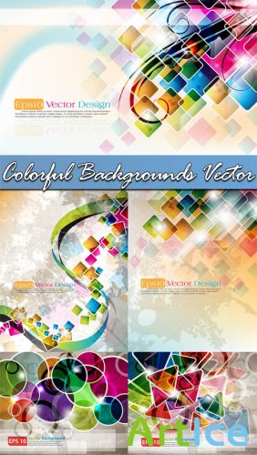 Colorful Backgrounds Vector