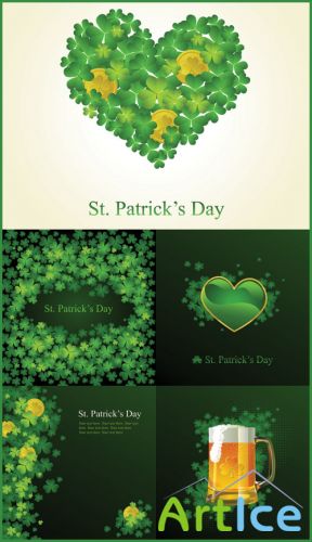 St. Patrick's Day Background - Stock Vectors