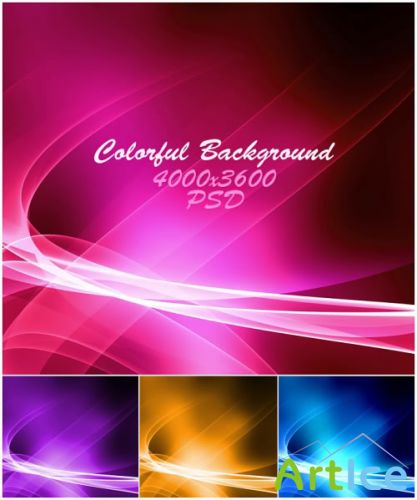 Background Colorful PSD