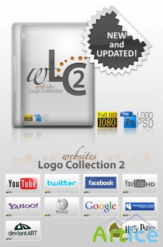 PSD Templates - Website Logo Collection