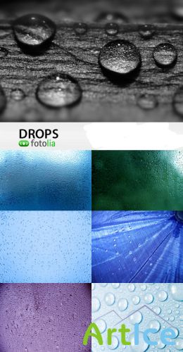 Fotolia - Drops 19xJPGs