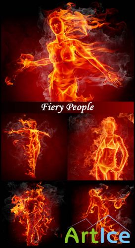 Fiery People - Stock Photos