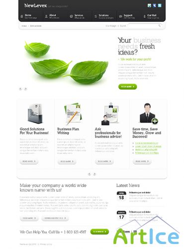 City Business Free Website Template