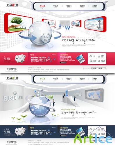 Web Template RED-004