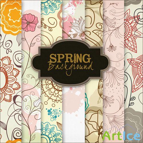 Textures - Spring Backgrounds #8