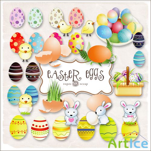 Scrap-kit - Easter Eggs