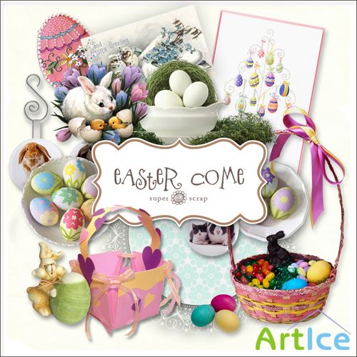 Scrap-kit - Easter Come