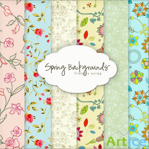 Textures - Spring Backgrounds #12