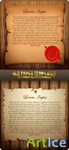 Old Paper Templates |   