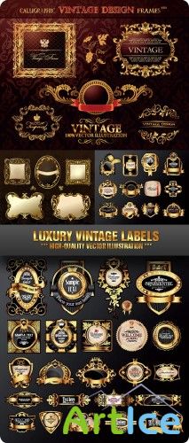 Luxury Vintage Labels |   