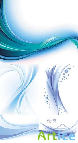 Stock vector - Blue Abstract Backgrounds 2 |    2