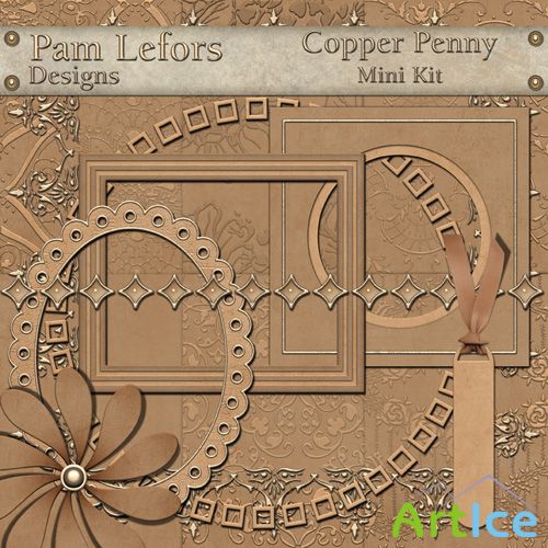 Scrap-kit - Copper penny