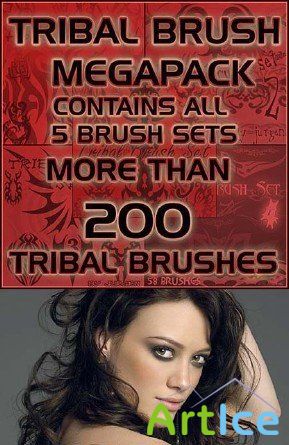 Tribal Brushes Megapack