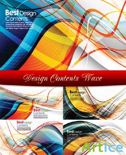 Design contents wave |  