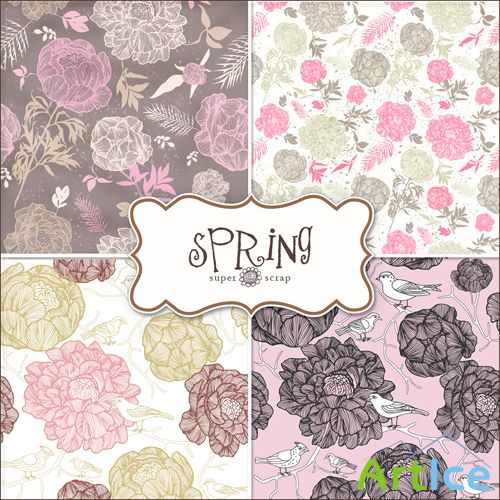 Textures - Spring Backgrounds #19