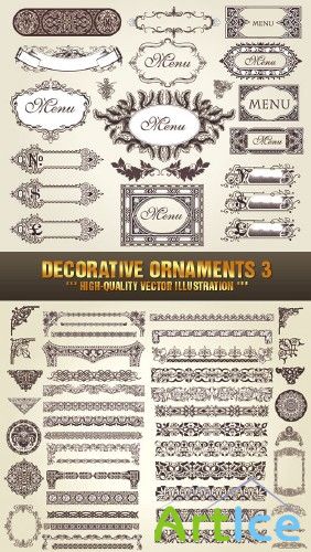 Stock Vector - Decorative Ornaments |  