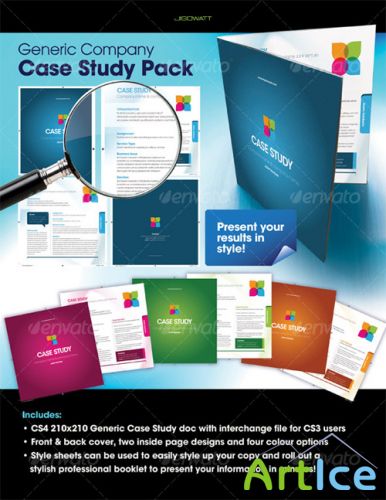 Generic Company Case Study  GraphicRiver