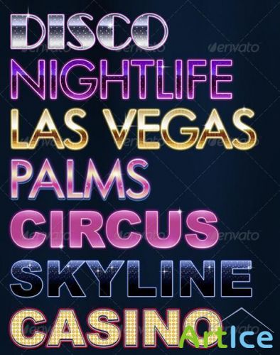 Vegas Party Styles -GraphicRiver