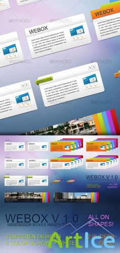 WEBOX Amazing Web Boxes - GraphicRiver