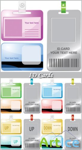 ID Cards - Stock Vectors