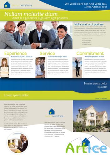 Brochure for Real Estate