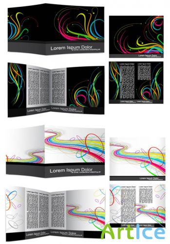 Attractive Leaflets Vector
