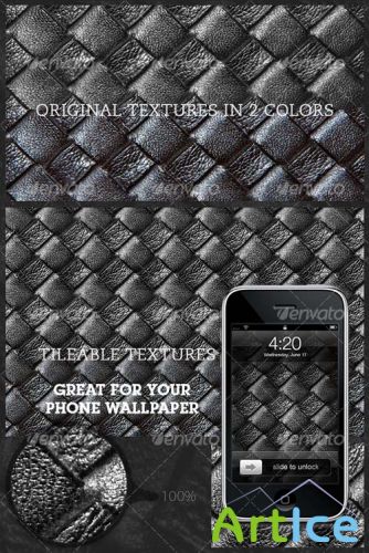 Tileable leather woven texture - GraphicRiver