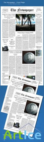 The Newspaper  frontpage - GraphicRiver