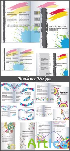Brochure Design - Stock Vectors