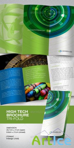 High Tech Brochure Tri-Fold  GraphicRiver