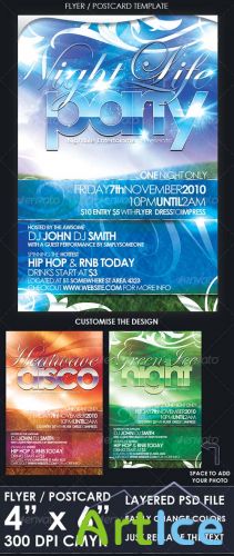 Night Life Party - Flyer Template - GraphicRiver