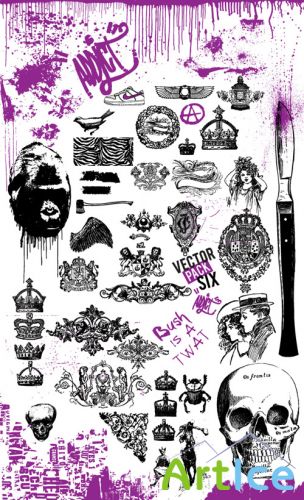 Vector Six Tatoo Pack by doomsday