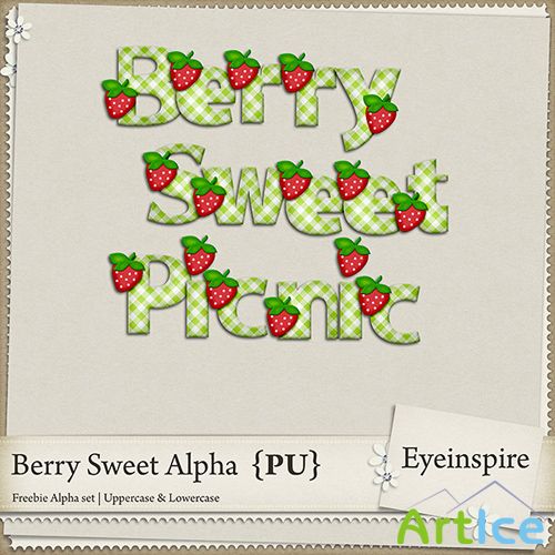 Scrap-kit - Berry Sweet Picnic Alpha