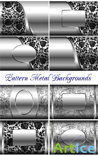 Vector Pattern Metal Backgrounds | , , , 