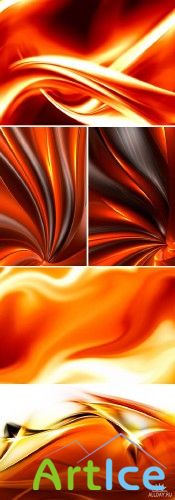 Stock Photo - Fire Abstract Backgrounds |  