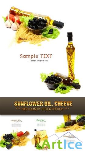 Stock photo - Sunflower Oil, Cheese | , , , 