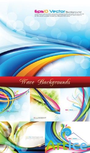 Wave backgrounds #1111 |    1111