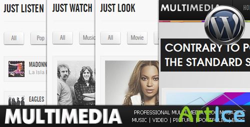 Multimedia - Music, Video, Picture - ThemeForest
