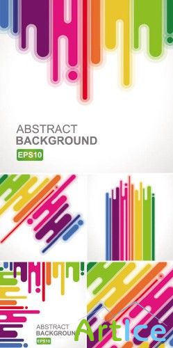 Urban Stylized Backgrounds Vector |    